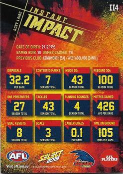 2019 Select Footy Stars - Instant Impact #II4 Rory Laird Back